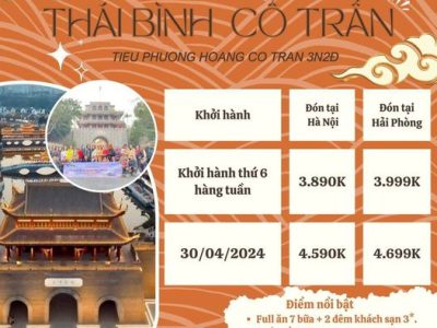 Tour Trung Quốc Nam Ninh-Thái Bình-Cổ Trấn