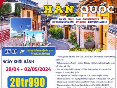 Tour Hàn Quốc